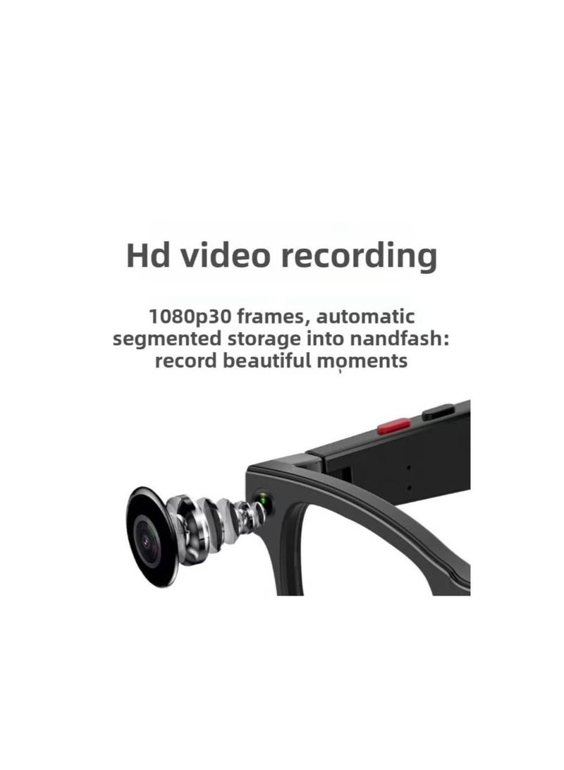 Smart AI Translation Glasses with Dual Cameras | 1080P HD Video Recording | Real-Time Language Translation | Voice Assistant | App Control | Magnetic Charging | Business & Travel Smart Eyewear - Image 1